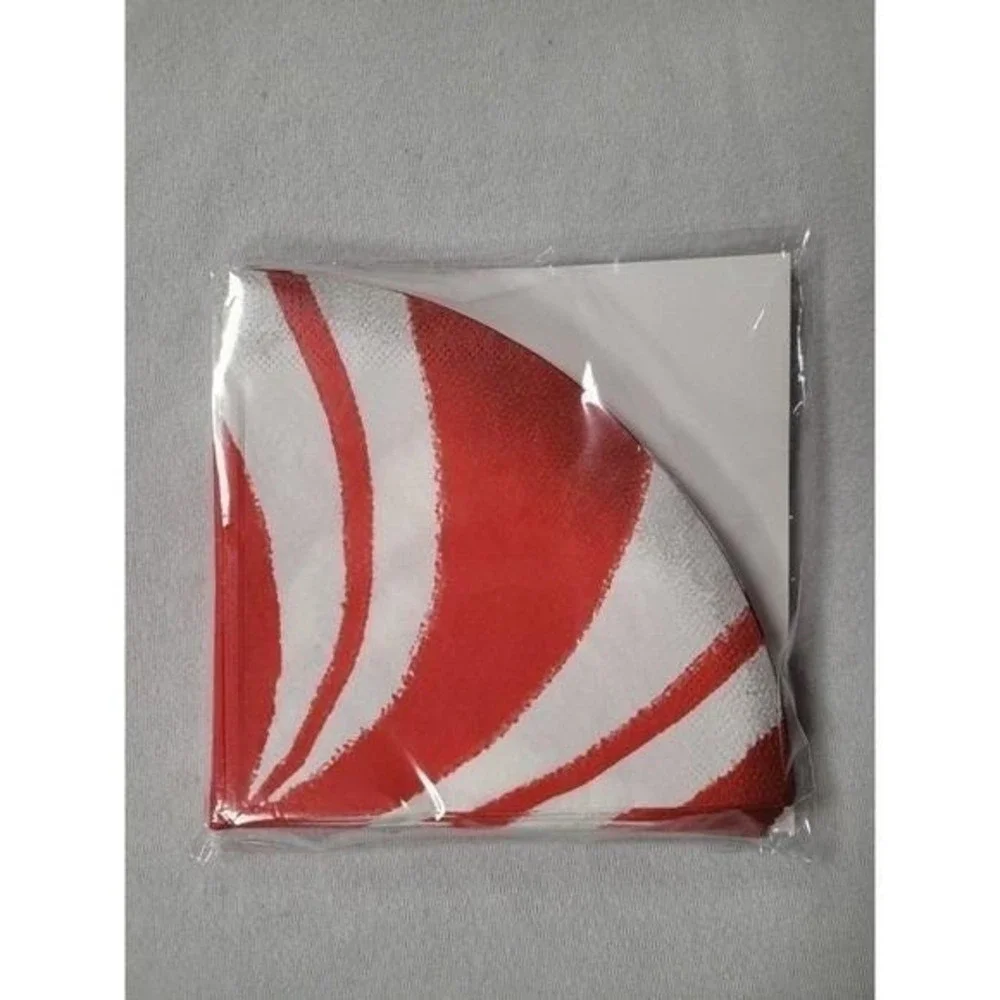 Place & Time Holiday Barware Red/White Striped Napkins 20 Ct;‎ 6$ea; 3pkgs